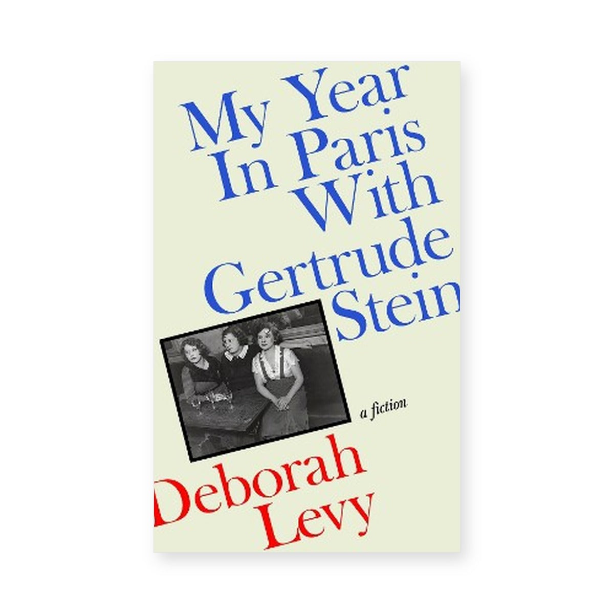 My Year in Paris with Gertrude Stein van Deborah Levy, omslag