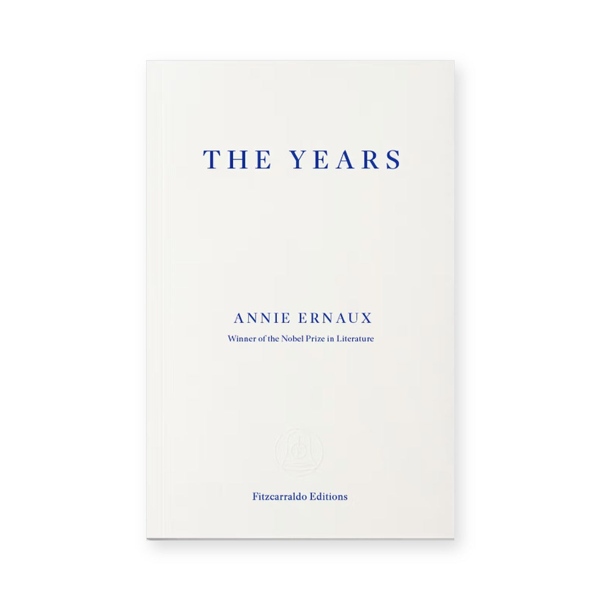 The Years van Annie Ernaux, omslag Fitzcarraldo Editions