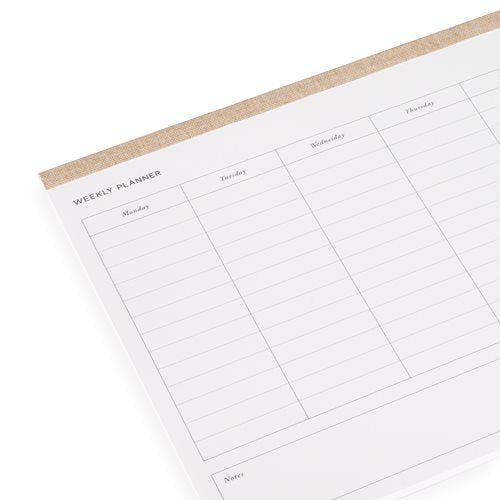 Weekly planner A4 Sand brown