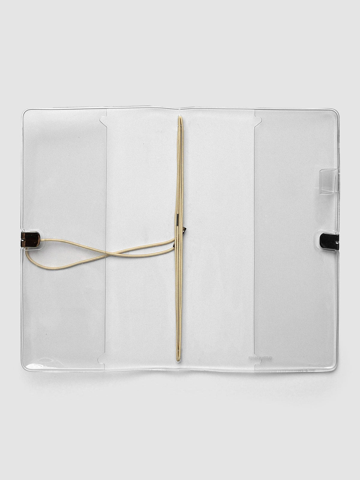 Transparante Vinyl Reiscovers voor Notitieboek | A5 Slim: A5 Slank