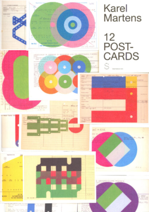 Karel Martens – 12 Postcards Set