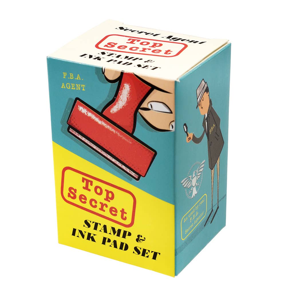 Topgeheime stempel- en inkset