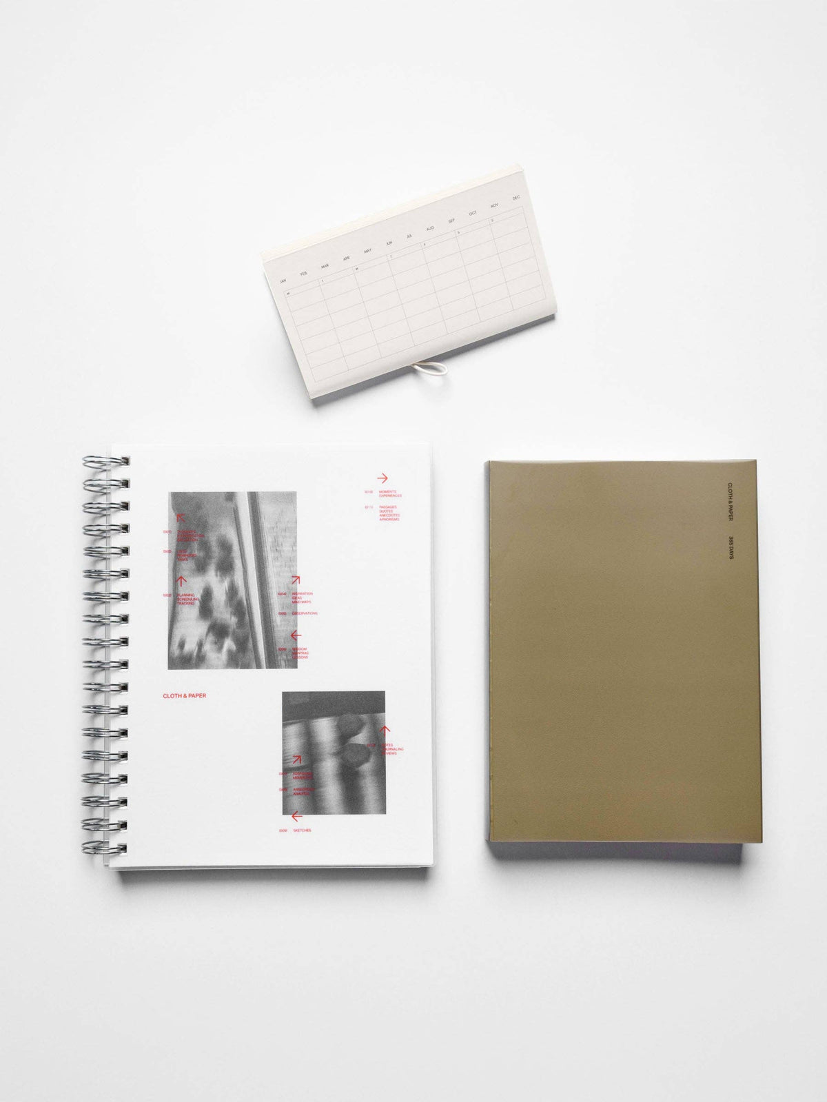 Alledaags Notitieboek Set: Pocket Plus / A5 / HP Classic