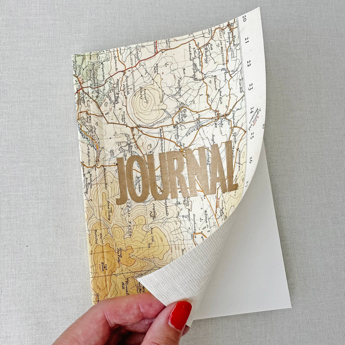 Vintage Kaartdagboek