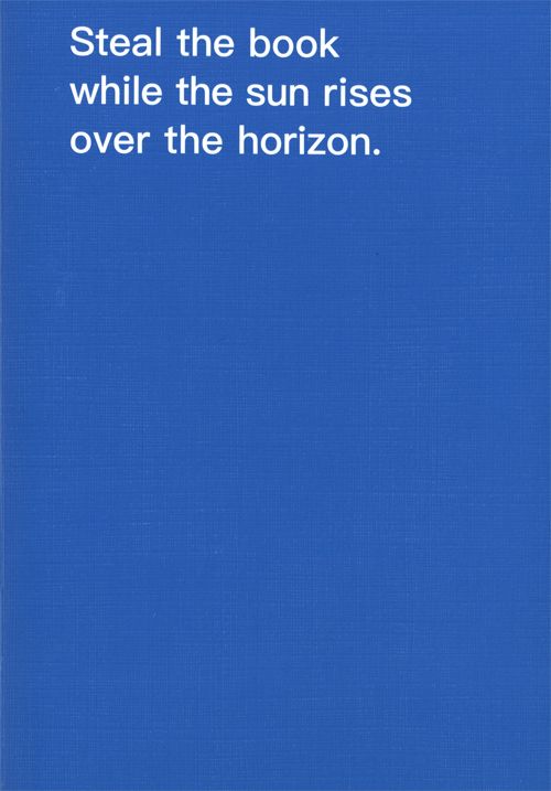 David Horvitz – How To Shoplift Books