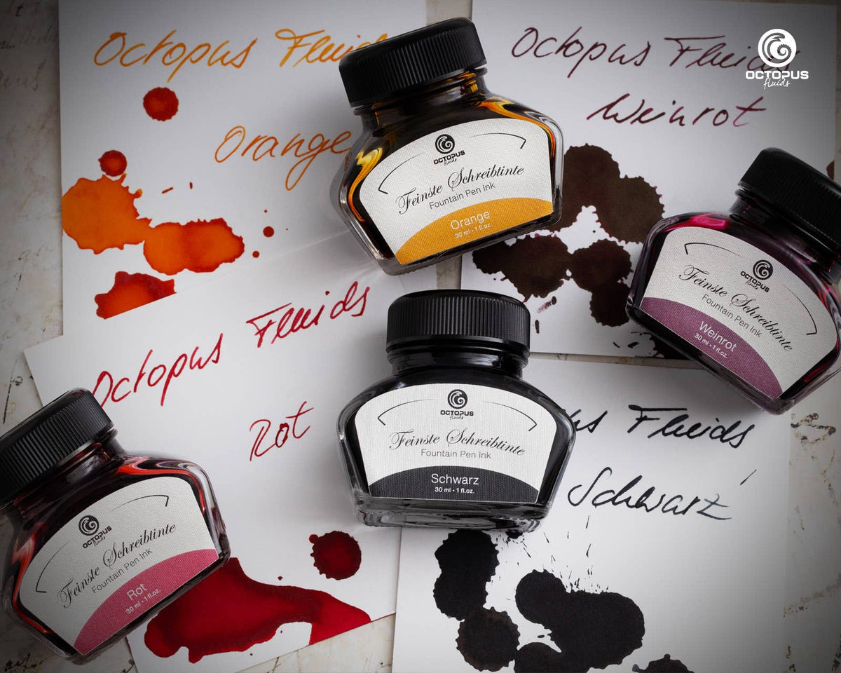 Zwarte schrijfinkt 30 ml