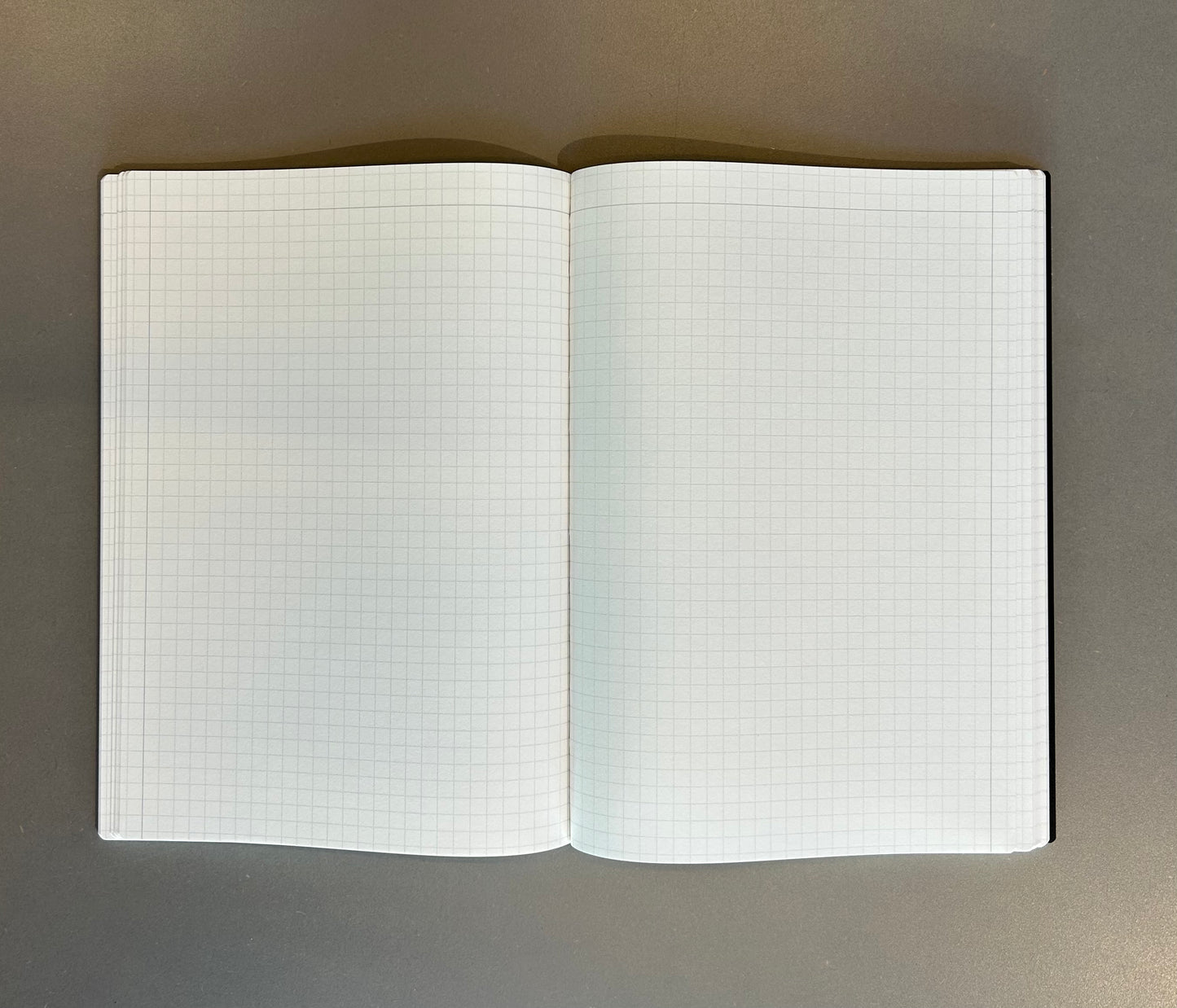 Mark's EDiT Grid Notebook A5 navulling, rug van het boek