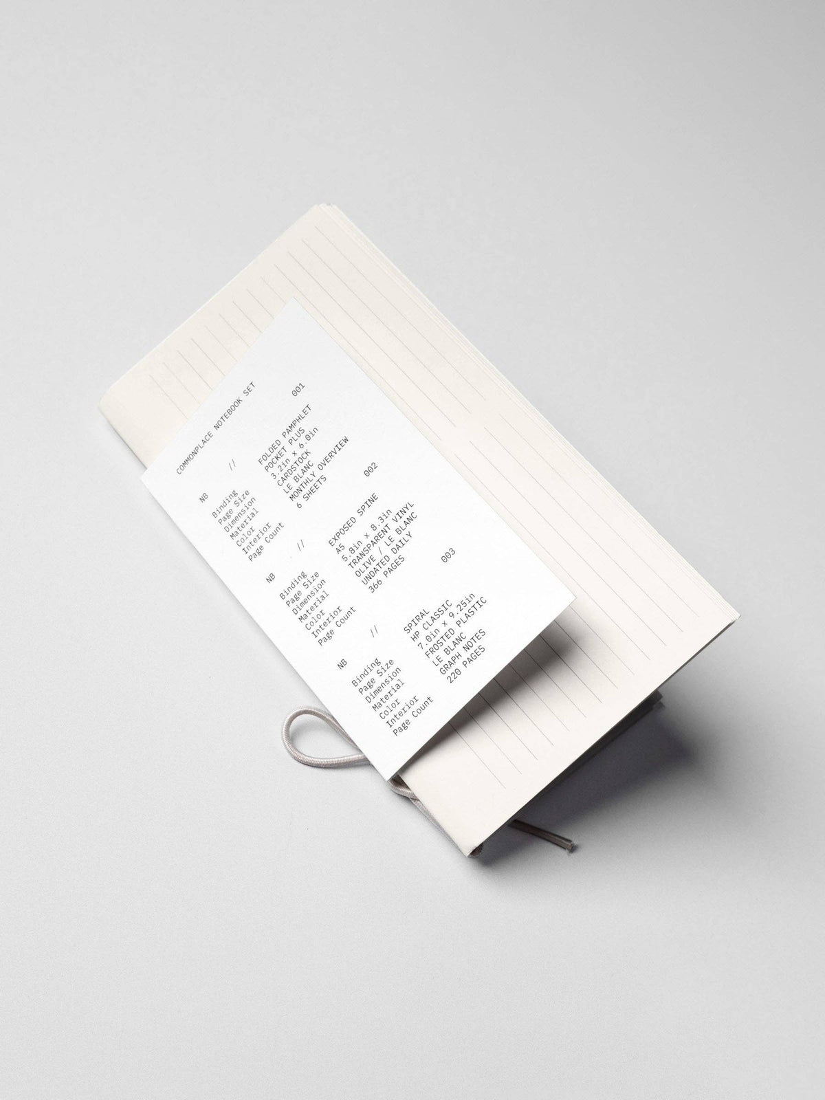 Alledaags Notitieboek Set: Pocket Plus / A5 / HP Classic