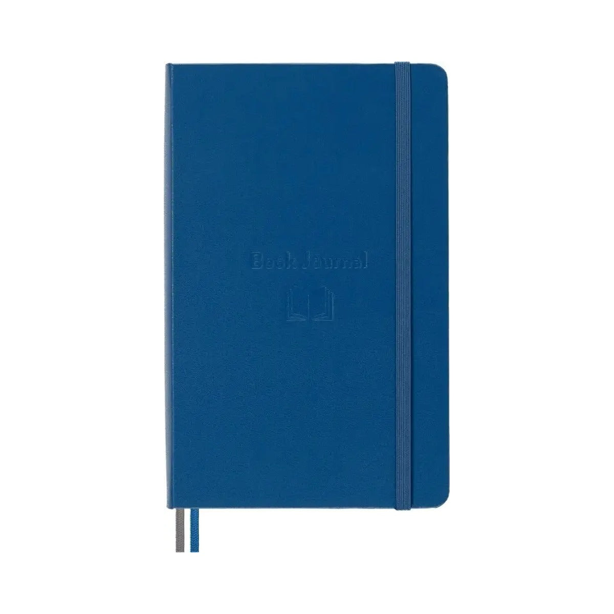 Moleskine Book Journal hardcover in blauw met elastiek