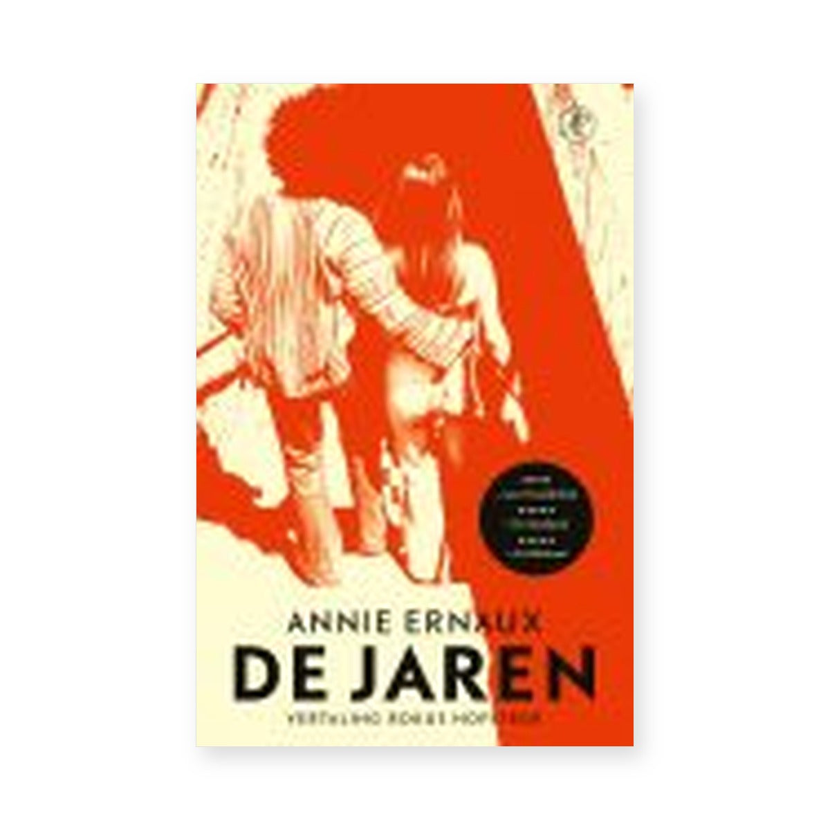 De jaren van Annie Ernaux, omslag De Arbeiderspers