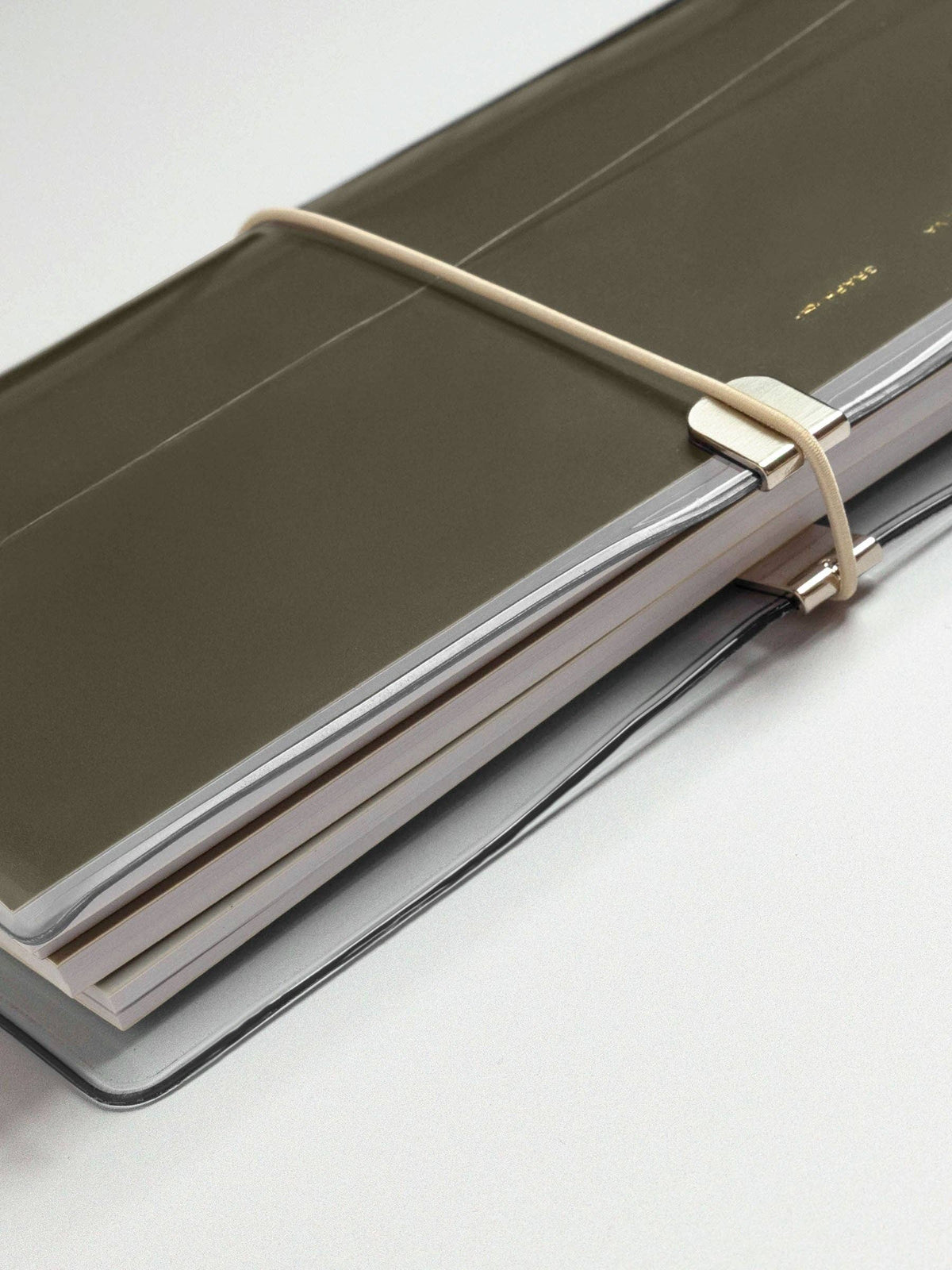 Transparante Vinyl Reiscovers voor Notitieboek | A5 Slim: A5 Slank
