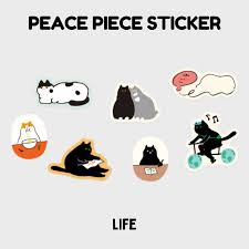 Peace piece sticker (32*43 ~ 80*57)