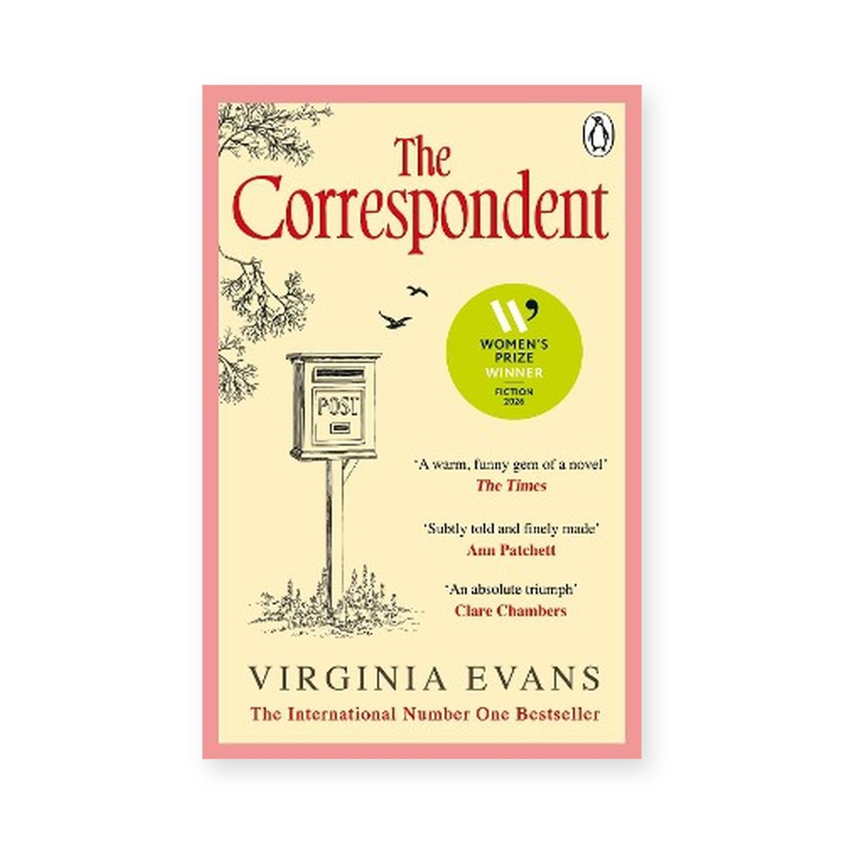 The Correspondent van Virginia Evans, omslag
