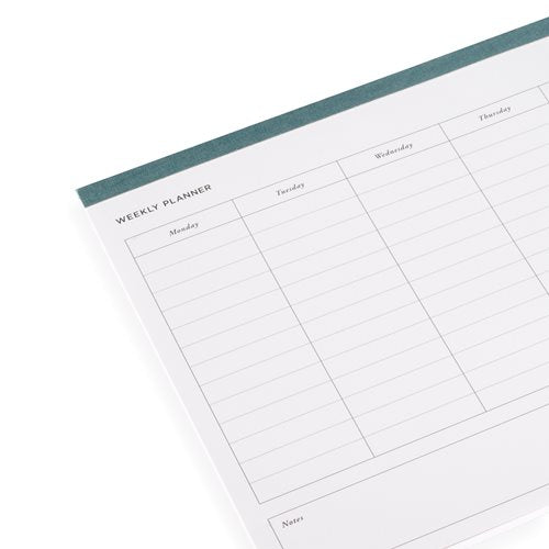Weekly planner A4 Dusty green